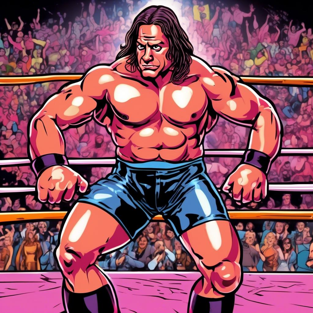 Hit Man: My Real Life in the Cartoon World of Wrestling by Bret Hart